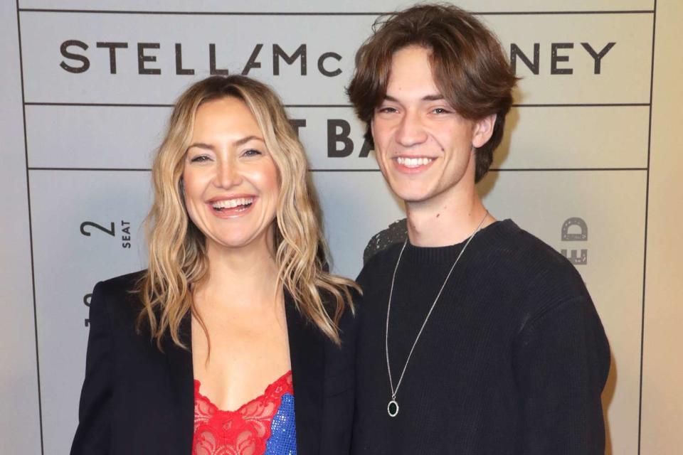 Matt Baron/Shutterstock  Kate Hudson and son Ryder Robinson