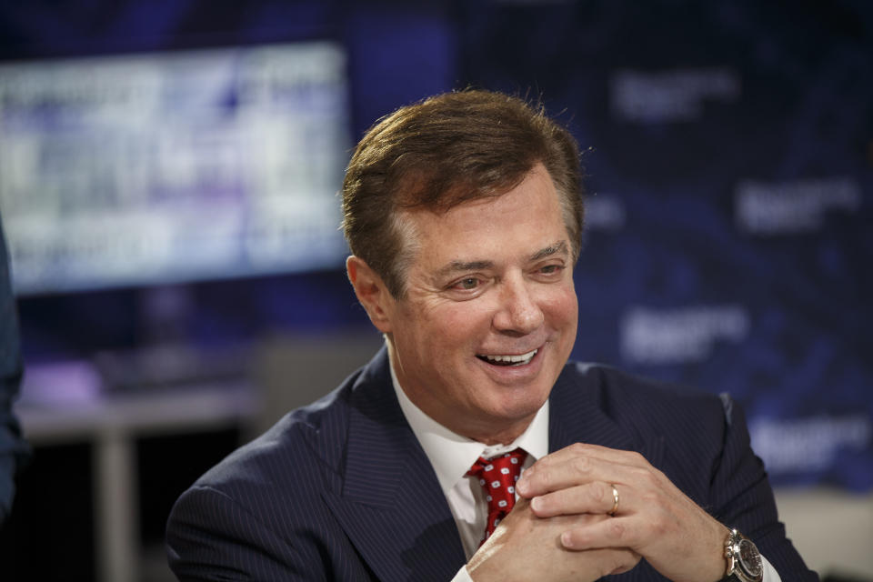 Paul Manafort at the Republican National Convention, July 18, 2016. (Photo: Patrick Fallon/Bloomberg via Getty Images)