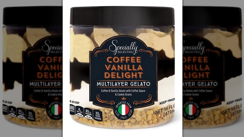 Aldi's Coffee Vanilla Delight Gelato