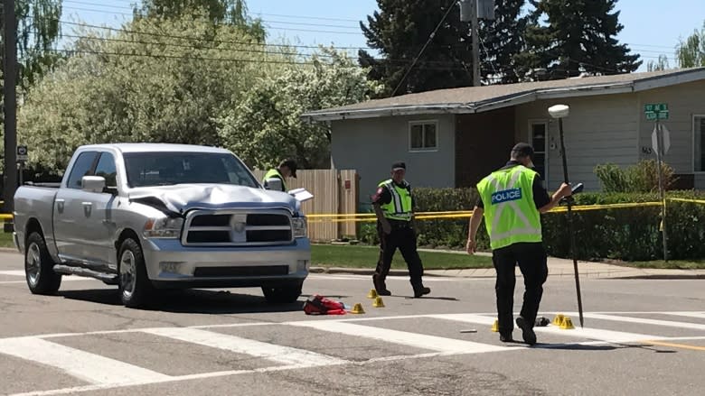 Speed investigated in crash that killed elderly pedestrian, say police