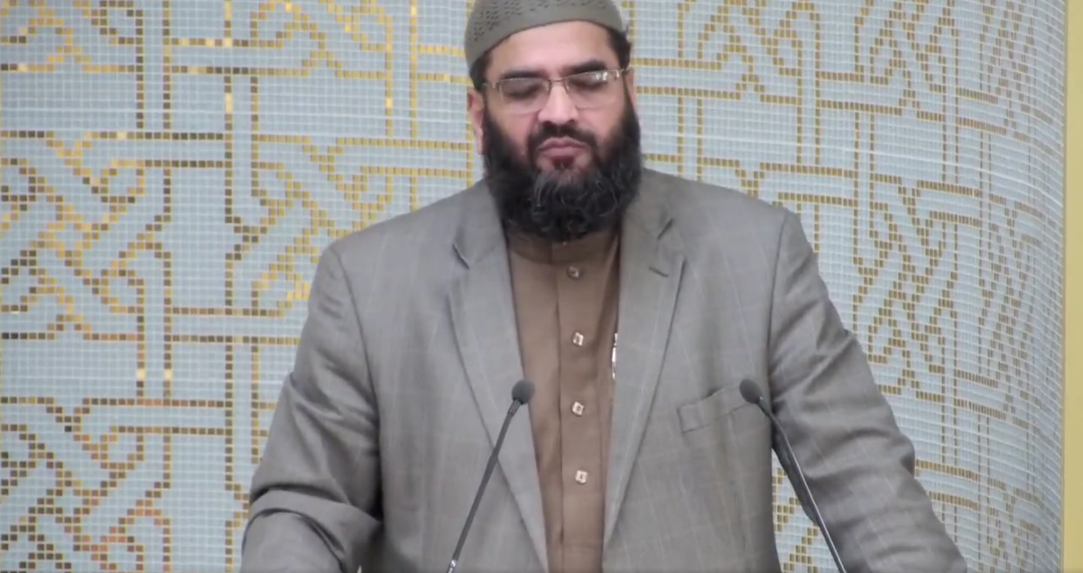 Greenwich Islamic Centre imam Muhammad Abdullah Shakir (X)