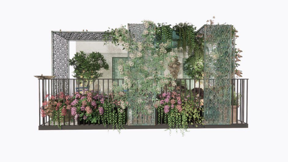 chelsea flower show 2024, la mia venezia designed by michela trinca