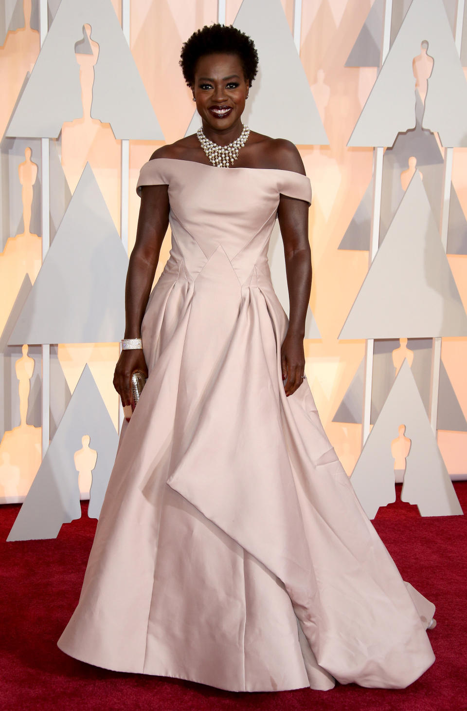 Viola Davis at the 87th annual Academy Awards in Los Angeles on Feb. 22, 2015.