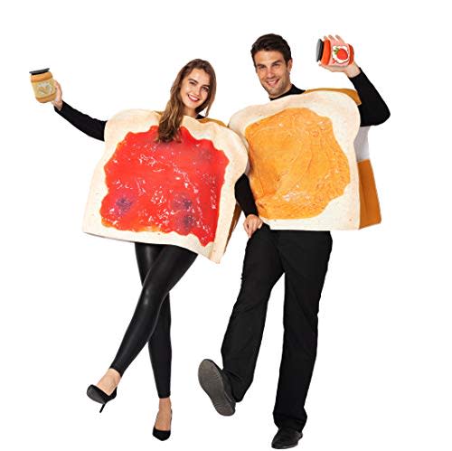 Peanut Butter and Jelly Couple Costume Set (Amazon / Amazon)