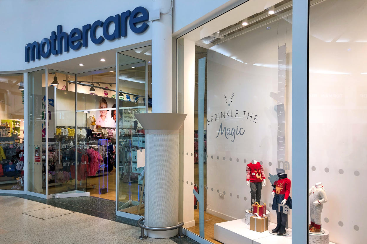 Mothercare announces plans for administration [Photo: Getty] 