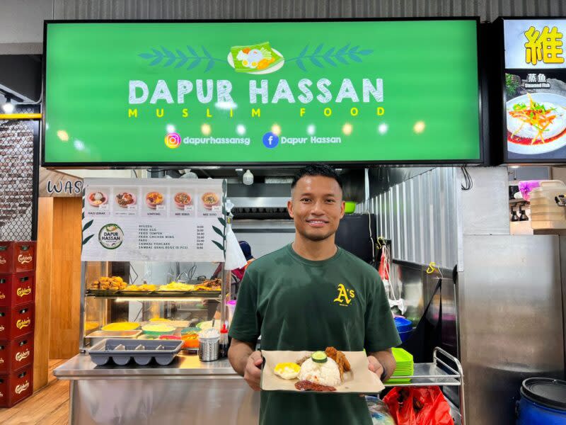 dapur hassan - stall front