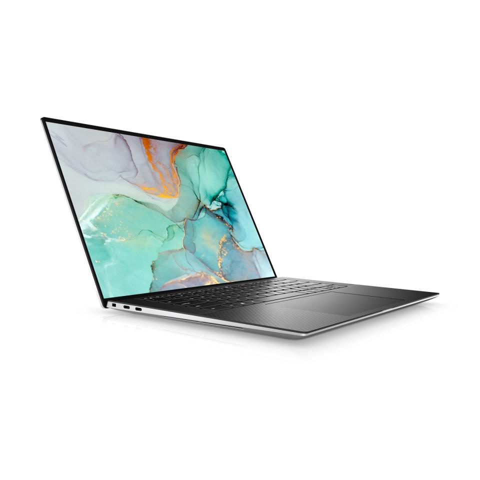 <p>Dell's 11th-gen Intel XPS 15 has tiny bezels and optional RTX 3050 Ti graphics</p>
