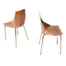 The gorgeous <a href="http://www.bludot.com/modern-seating/view-all-modern-seating/copper-real-good-chair.html" rel="nofollow noopener" target="_blank" data-ylk="slk:Copper Real Good Chair;elm:context_link;itc:0;sec:content-canvas" class="link ">Copper Real Good Chair</a> ($239.20, usually $299) has <a href="http://www.bludot.com/real-good-chair-2024.html" rel="nofollow noopener" target="_blank" data-ylk="slk:much cheaper siblings;elm:context_link;itc:0;sec:content-canvas" class="link ">much cheaper siblings</a>, too: $111.20 (usually $139) in red, aqua, black and ivory/gray. The copper-plated finish is intended to take on a patina as it ages. They all ship flat and fold to assemble along laser-cut dotted lines. <a href="http://yhoo.it/WJkcGa" rel="nofollow noopener" target="_blank" data-ylk="slk:See a video on Yahoo! Homes' Spaces blog.;elm:context_link;itc:0;sec:content-canvas" class="link ">See a video on Yahoo! Homes' Spaces blog.</a>