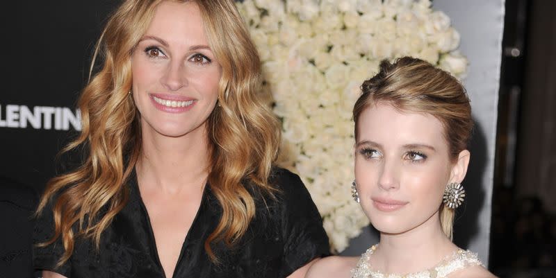 Julia Roberts and Emma Roberts