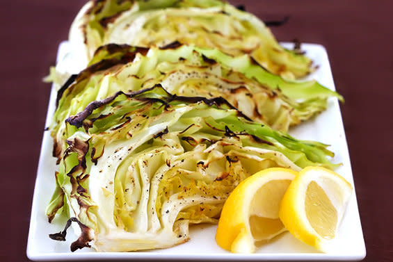 <strong>Get the <a href="http://www.gimmesomeoven.com/roasted-cabbage-wedges/">Roasted Cabbage Wedges recipe from Gimme Some Oven</a></strong>