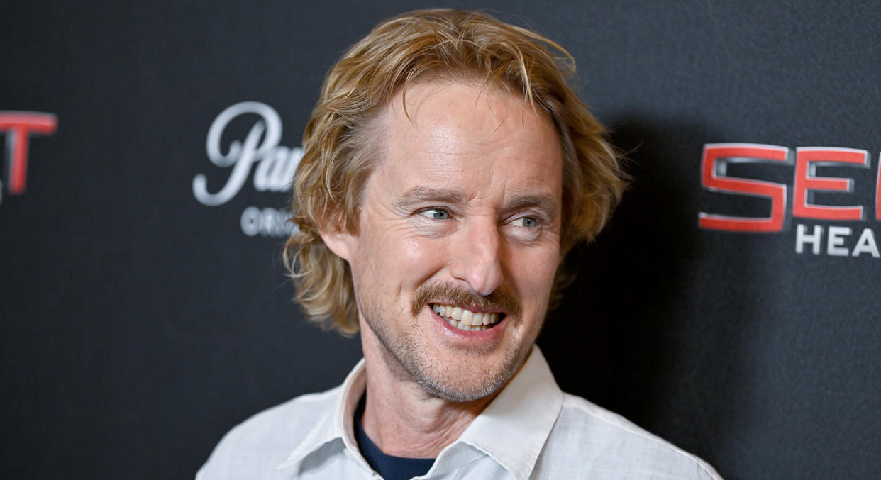 Owen Wilson is the latest in a long line of celebs to sport a new moustache. (Getty Images)