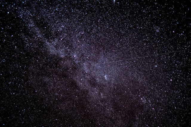 <p>Kyle RM Johnson</p> The Milky Way, as seen from Meteor Crater in Arizona.