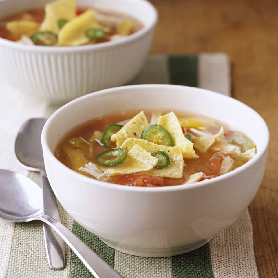 Slow-Cooker Chicken Tortilla Soup