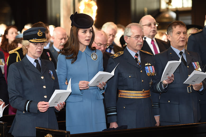 Duchess Catherine attends RAF Air Cadets' 75th Anniversary Celebration