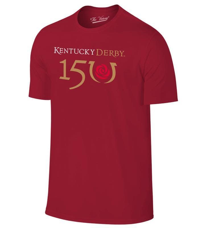 This Kentucky Derby 150 logo t-shirt retails for $25 at the Kentucky Derby Museum Gift Shop.