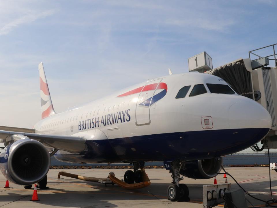 British Airways Airbus A318 JFK Tour