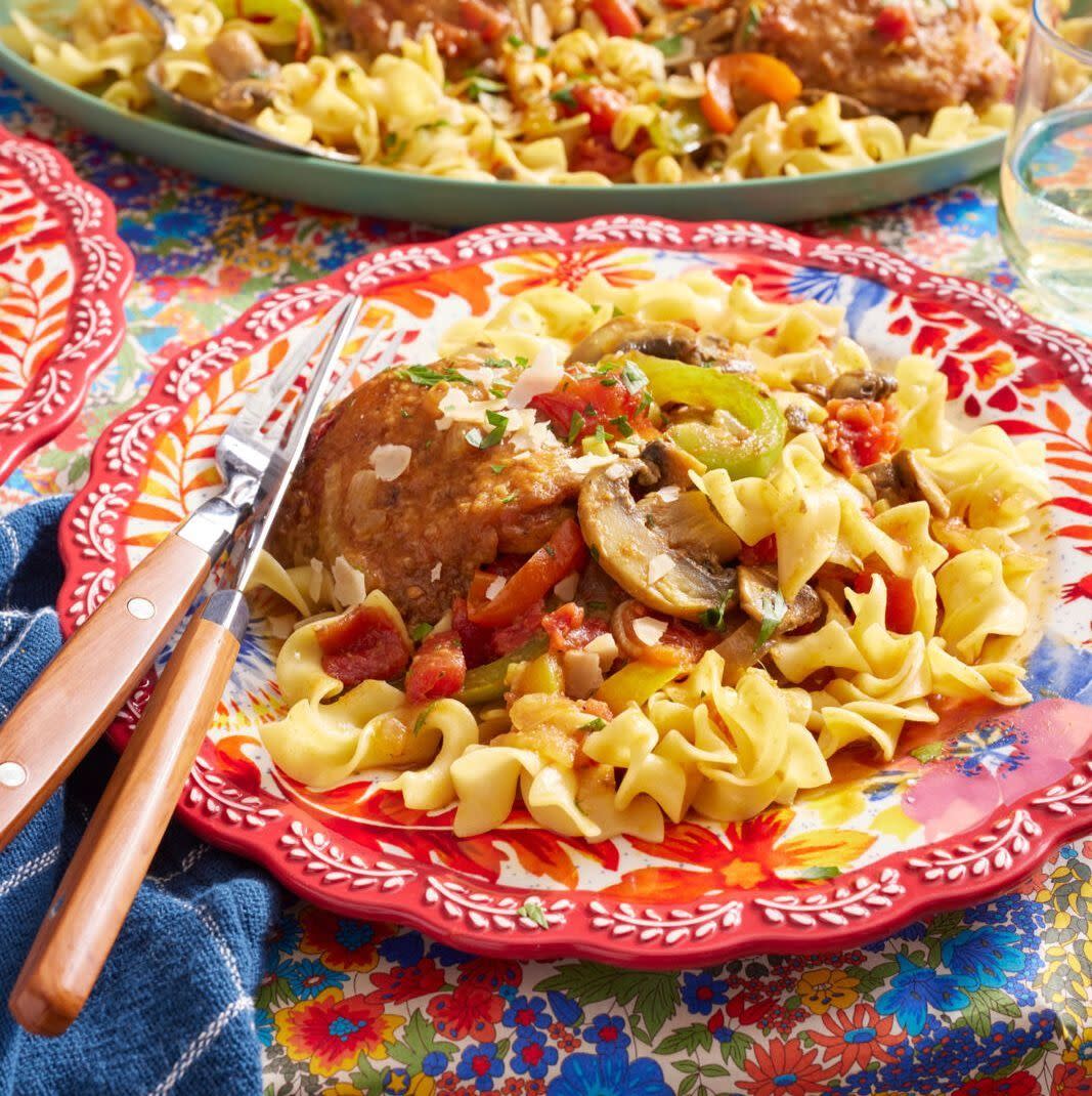 christmas eve dinner ideas chicken cacciatore