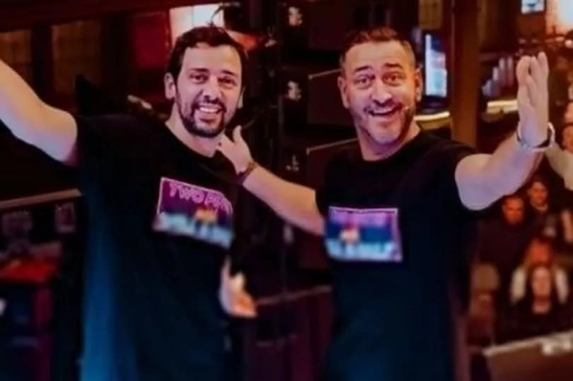 Ralf Little and Will Mellor on their podcast tour