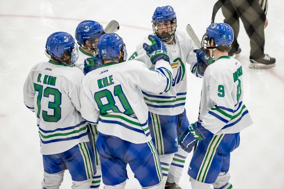 The Salve Regina men's and women's hockey teams will become members of the New England Hockey Conference starting in the 2024-2025 season.