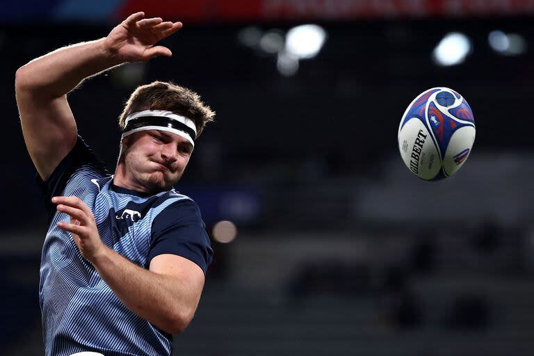 Pedro Rubiolo fue titular en Newcastle Falcons