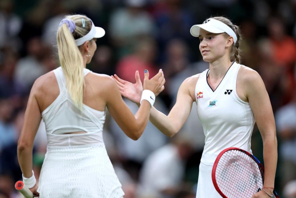 Rybakina advances to the fourth round (Getty Images)