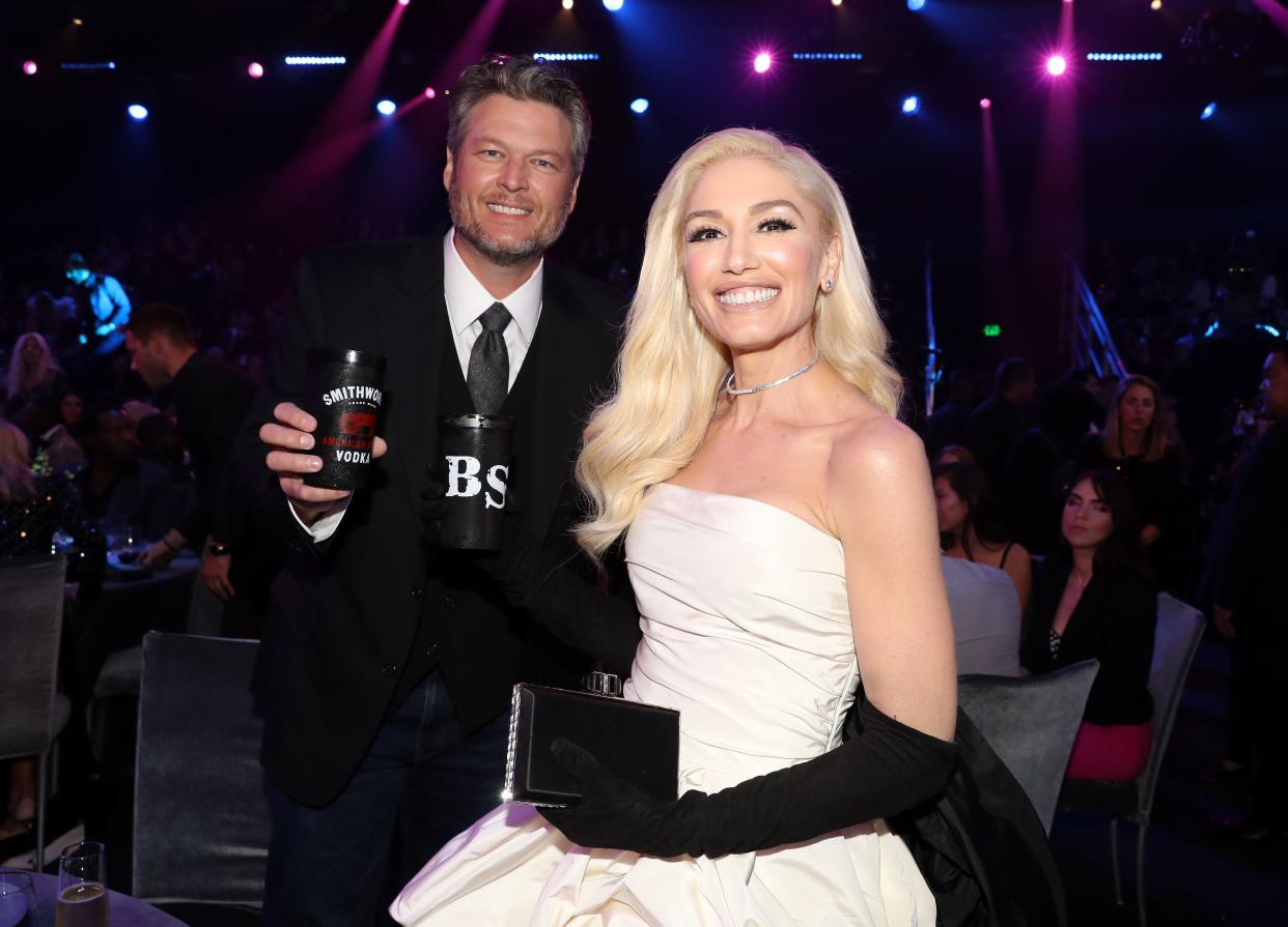 Blake Shelton and Gwen Stefani