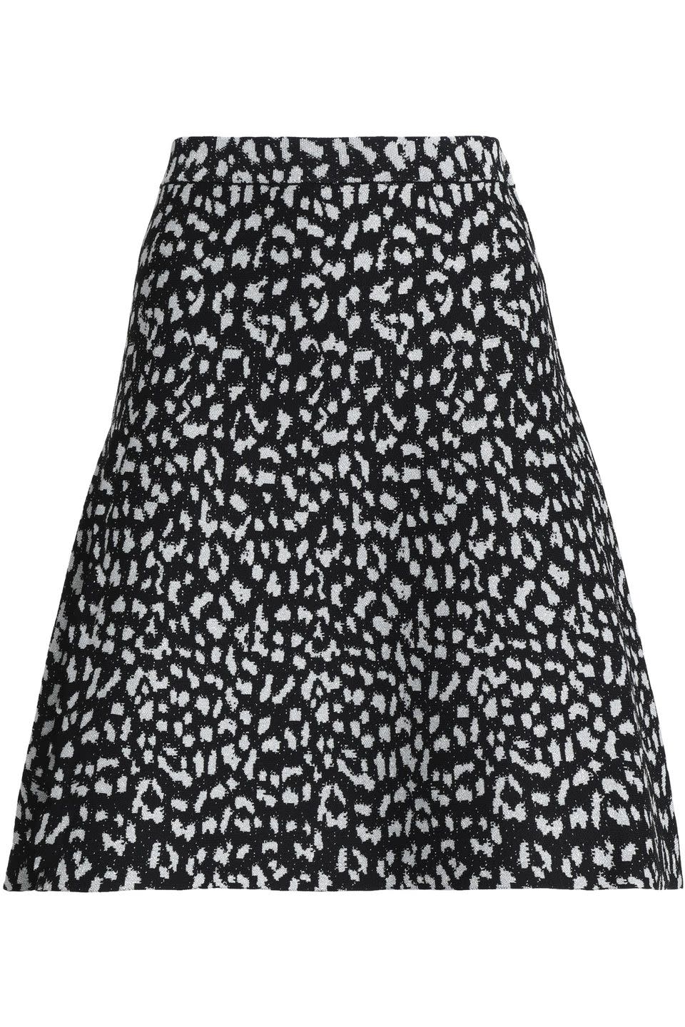 Michael Michael Kors Leopard Print Skirt - £38, was £150