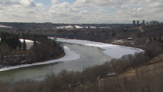 The ice is almost gone from the North Saskatchewan as Edmontonians enjoy their first taste of summer temperatures. 