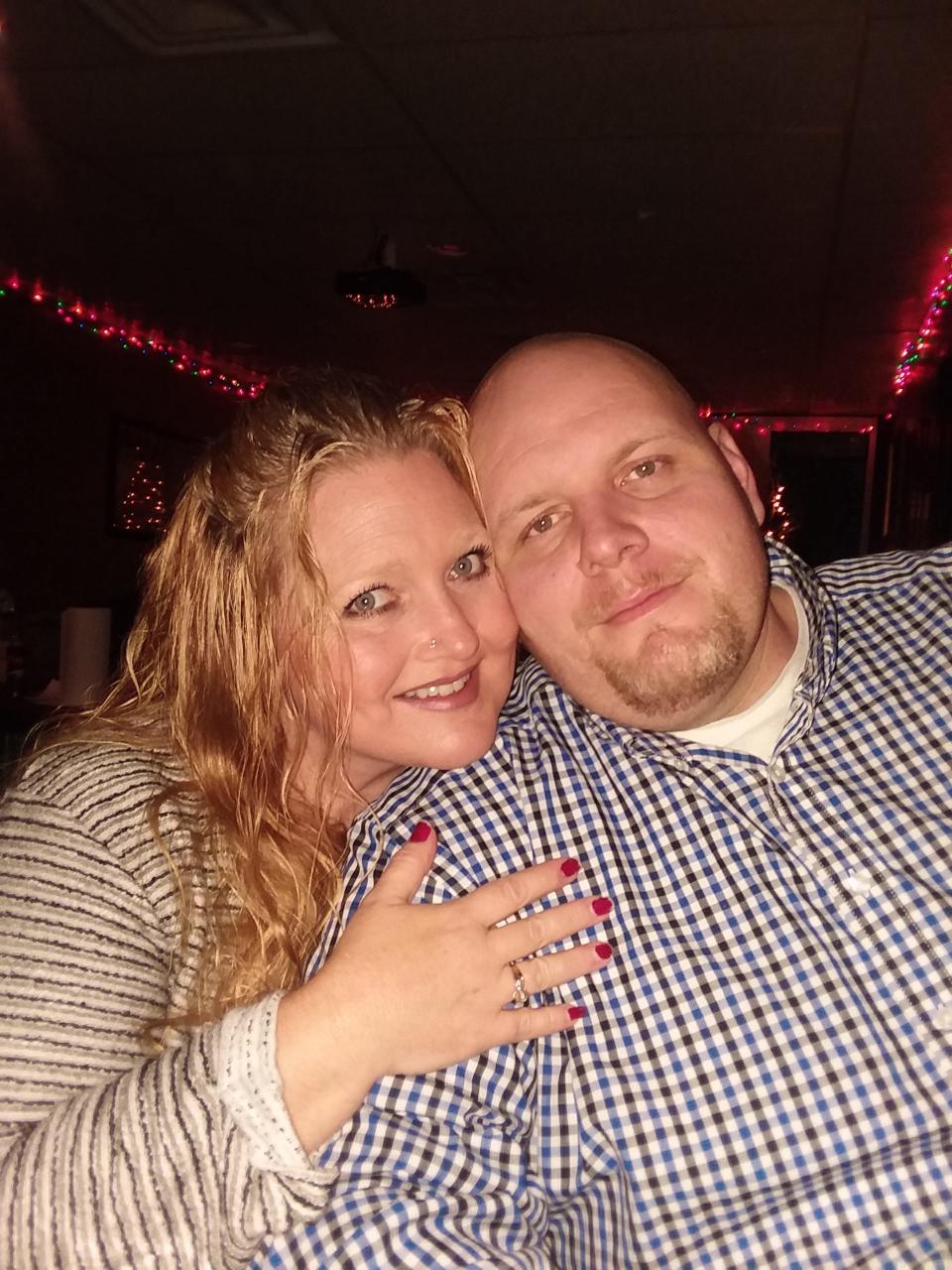 Jeremiah Shane Fields, who died at Holston Valley Medical Center in 2019, is seen in an undated photo with his fiancee, Jennifer Tyus.