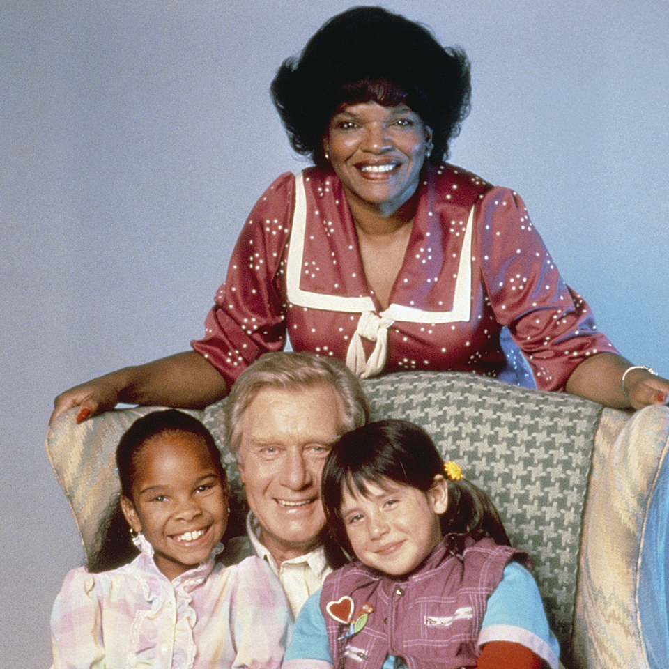 Susie Garrett (top) played Betty Johnson, the grandmother of Cherie Johnson and a grandmotherly figure to Punky Brewster.  (NBCUniversal/Getty Images)