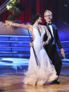 Sharna Burgess and Andy Dick perform on "Dancing With the Stars."