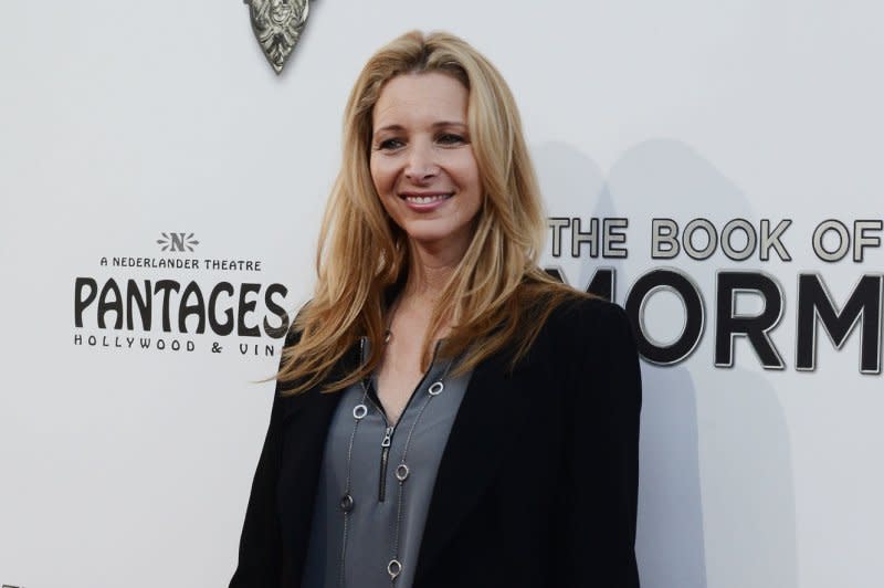 Lisa Kudrow attends the Los Angeles premiere of "The Book of Mormon" in 2012. File Photo by Jim Ruymen/UPI