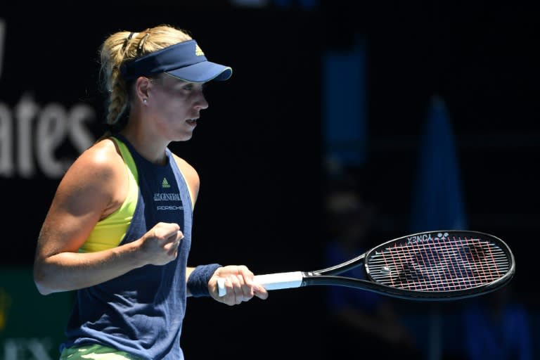 Germany's Angelique Kerber, who won the tournament in 2016, was impressive in dismissing Anna-Lena Friedsam 6-0, 6-4 at the Australian Open