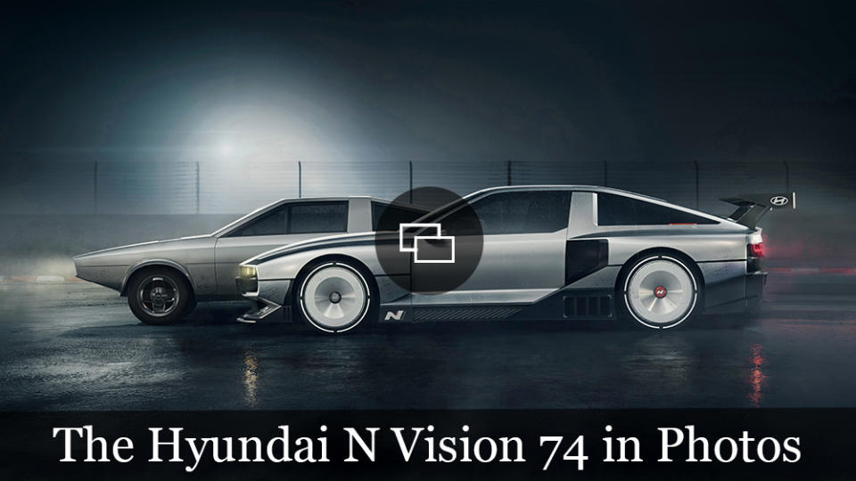 The Hyundai N Vision 74 in Photos