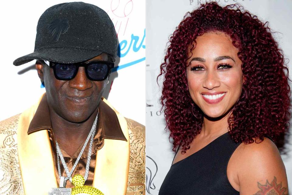 <p>Steve Granitz/Getty Images; Marcus Ingram/Getty Images</p> Flavor Flav and Nicole "Hoopz" Alexander