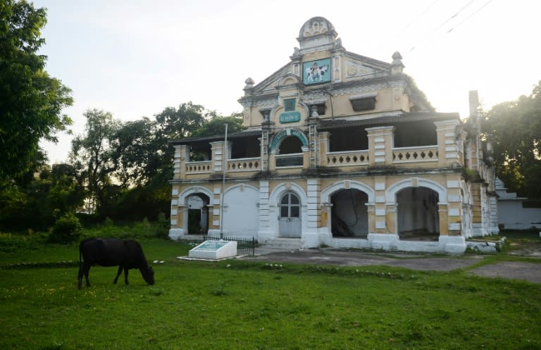 The Allahabad farm, set up in 1889, is the oldest of those once used by the British to house the cows transported to Asia to provide milk for the troops in city barracks