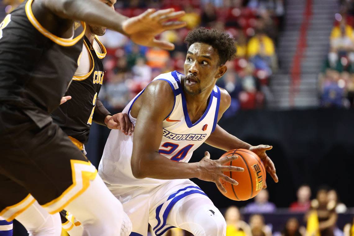 Former Boise State guard Abu Kigab was selected by the Fort Wayne Mad Ants with the 13th overall pick in Saturday’s 2022 NBA G League Draft.
