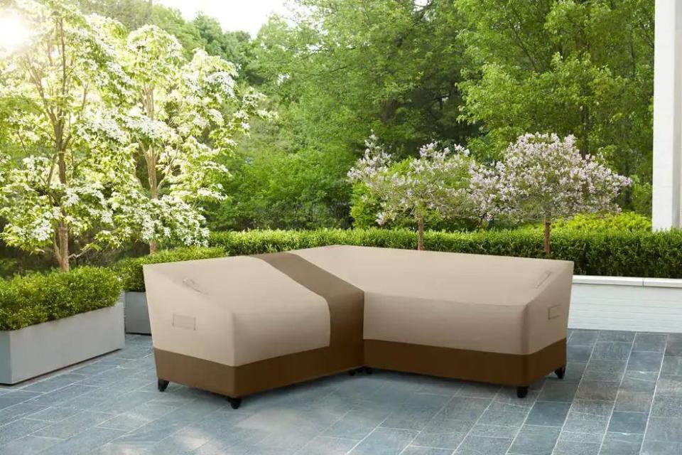 L-Shape Patio Furniture Cover