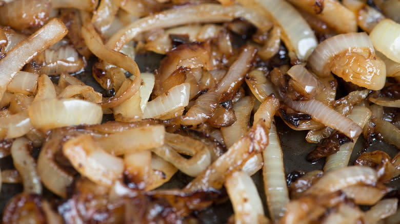 caramelized shallots