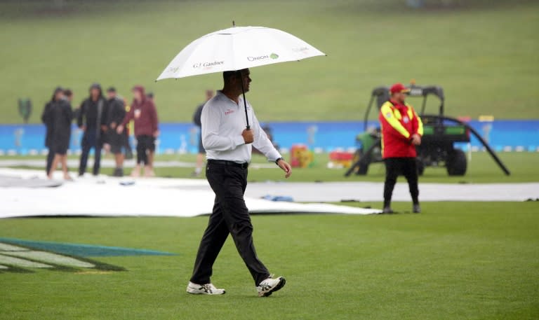 Rain washed out the last day's play of New Zealand's final Test against South Africa, denying them a series-levelling win, in Hamilton, on March 29, 2017