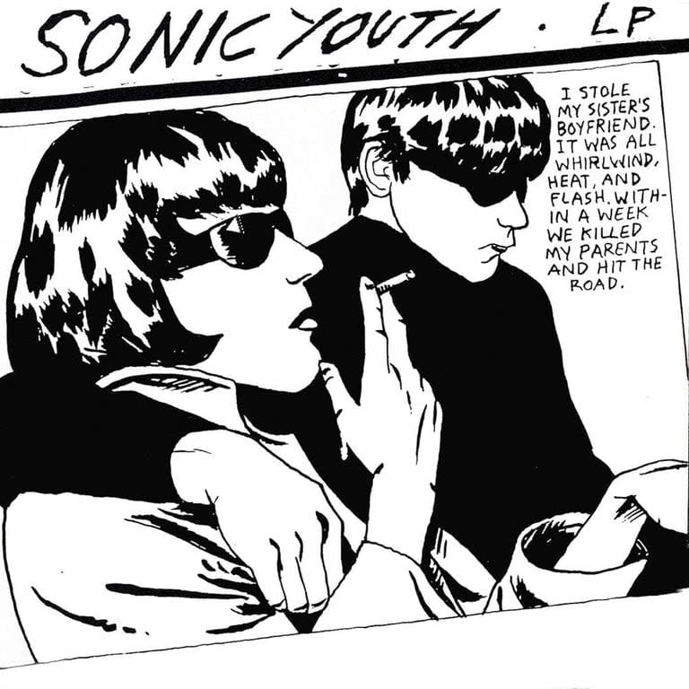 La tapa original de Goo de Sonic Youth