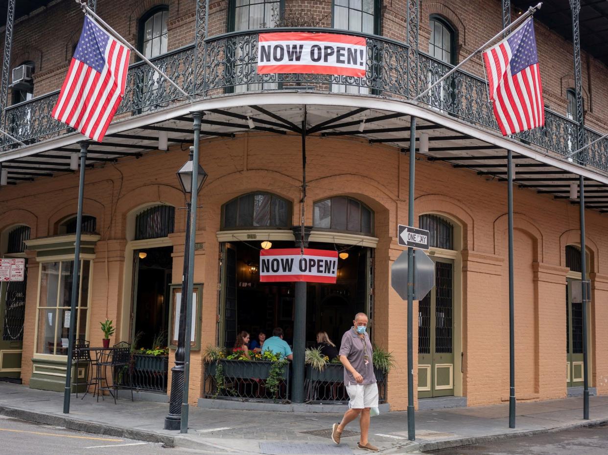 new orleans louisiana reopening coronavirus restaurant