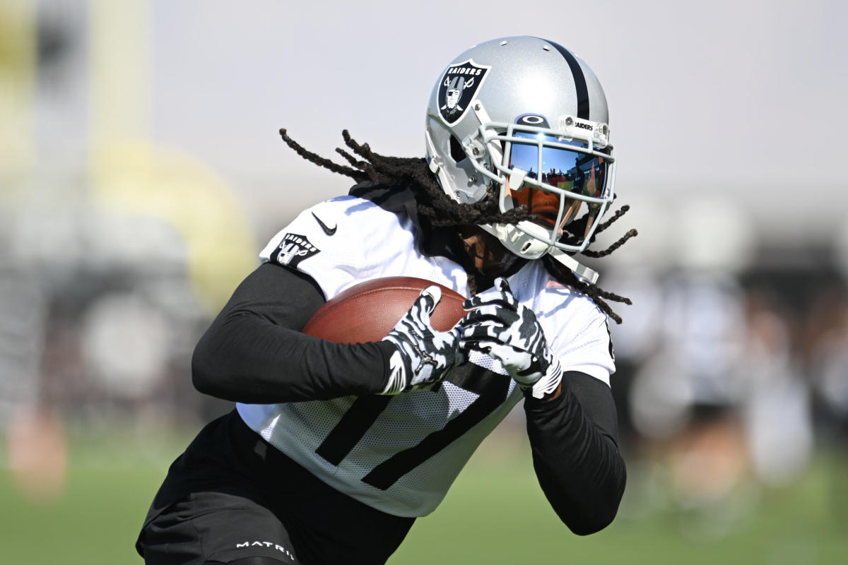 Raiders WR Davante Adams 'ready to roll' for joint practices vs Rams