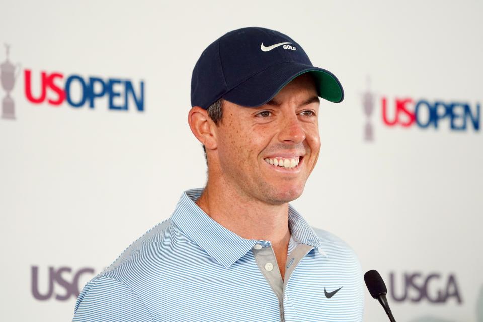 Rory McIlroy has spoken out against LIV Golf and was asked about the breakaway tour before this week's U.S. Open at Brookline