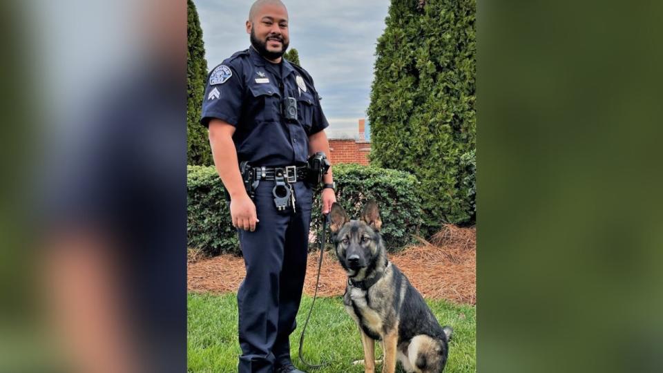 The Kannapolis Police Department has welcomed a new K-9 officer.