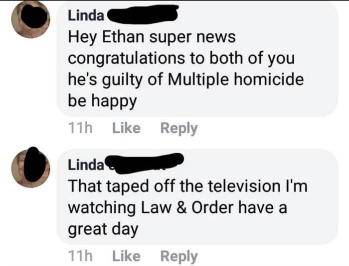 voice to text picking up a line from "Law and Order"