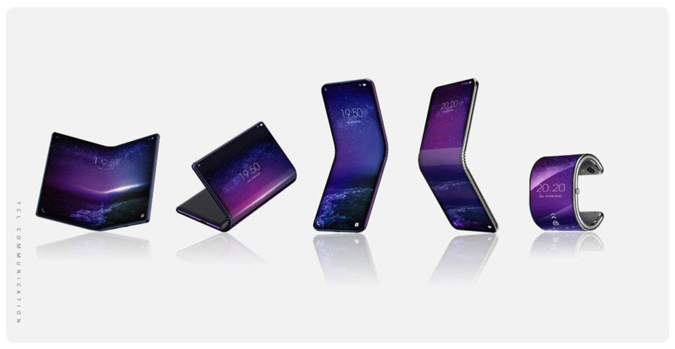 Multiple companies have ideas as to how they'll develop folding smartphones