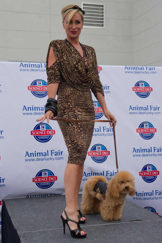 TV personality Sonja Morgan attends the 11th annual Paws for Style fashion show benefiting the Humane Society of New York at Ink 48 Hotel on May 23, 2011 in New York City. (Photo by Michael Stewart/WireImage)