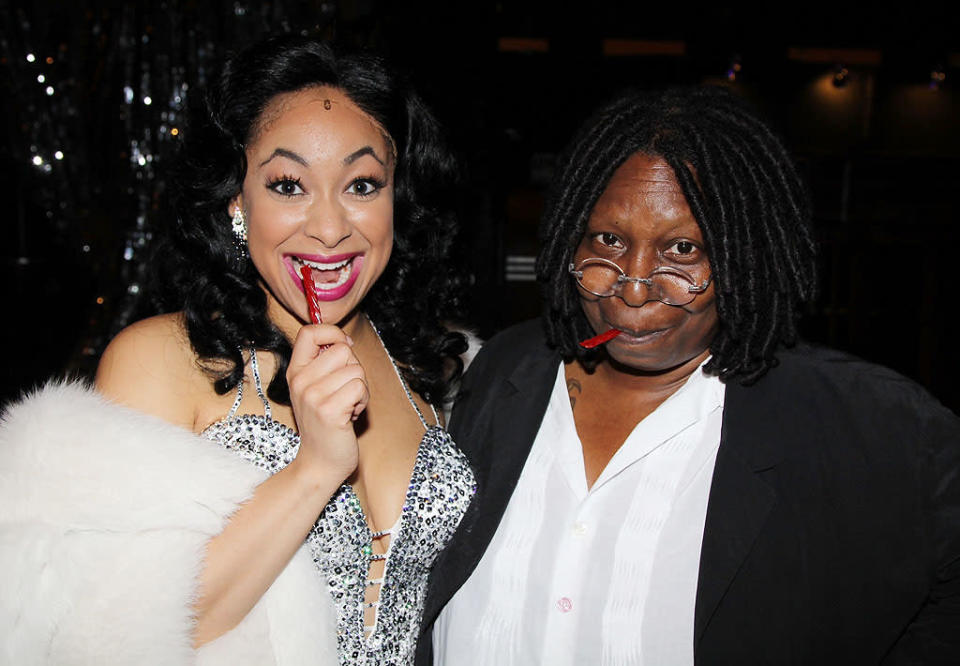 Raven Symone, Whoopi Goldberg