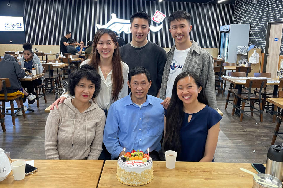 Nancy Ng, bottom right, with her family. (Courtesy Family)